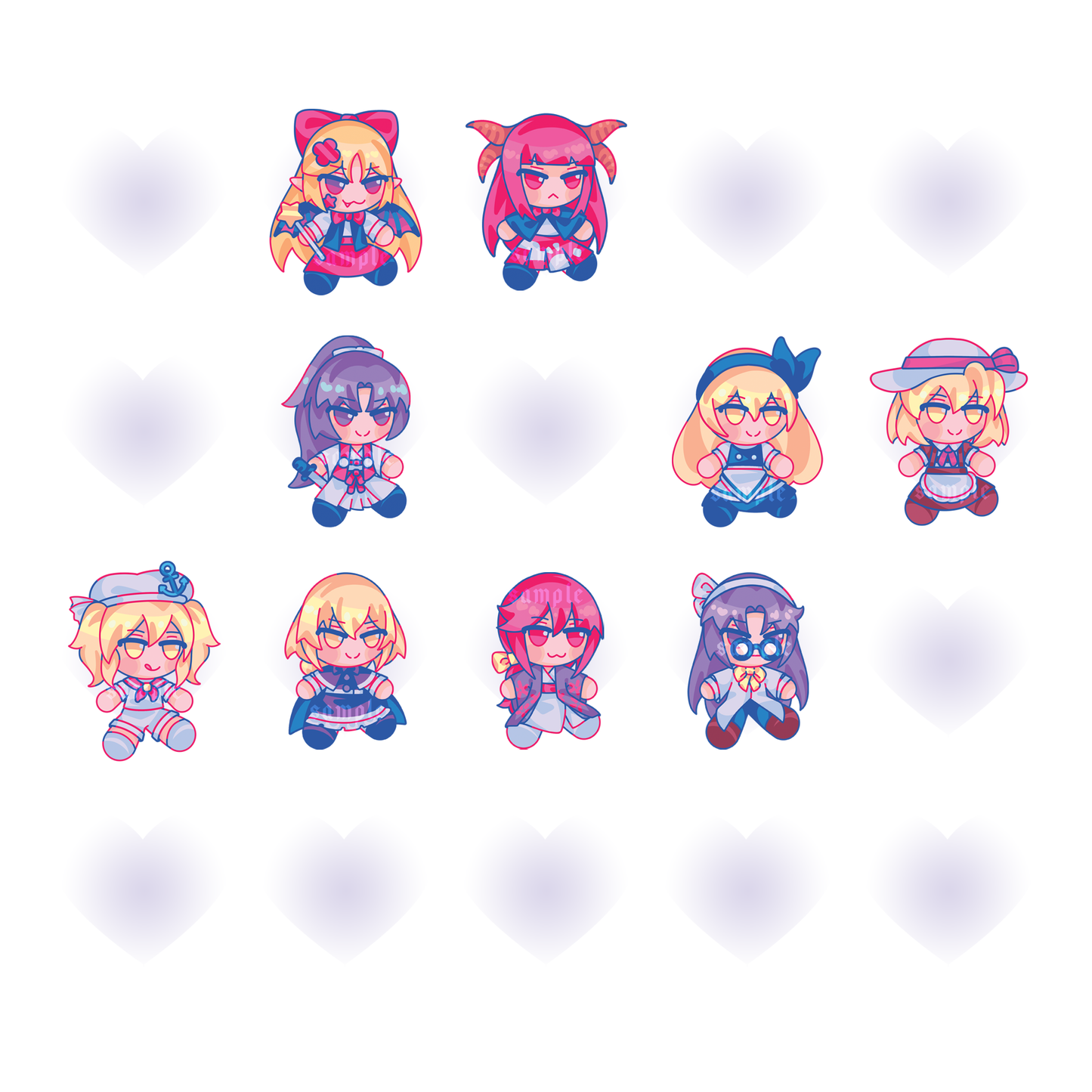「 Touhou 」Fumo Charms Vol. 1