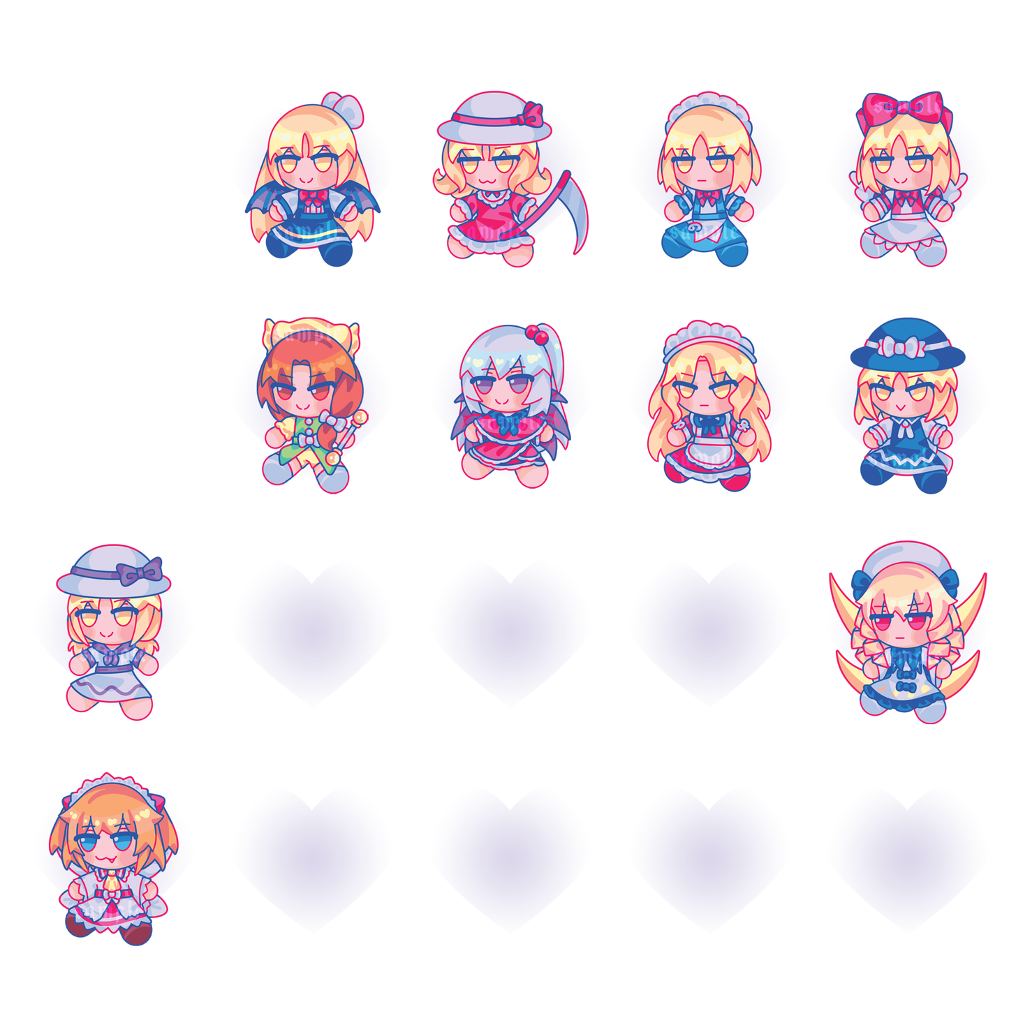 「 Touhou 」Fumo Charms Vol. 2