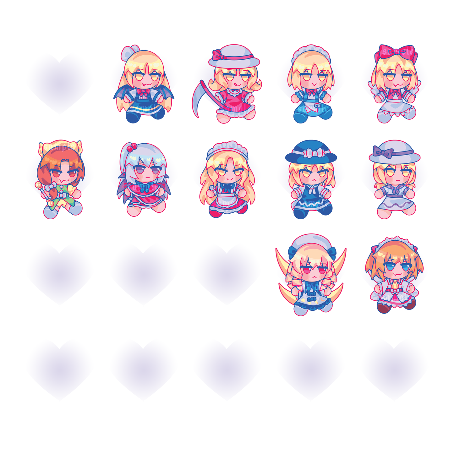 「 Touhou 」Fumo Charms Vol. 2