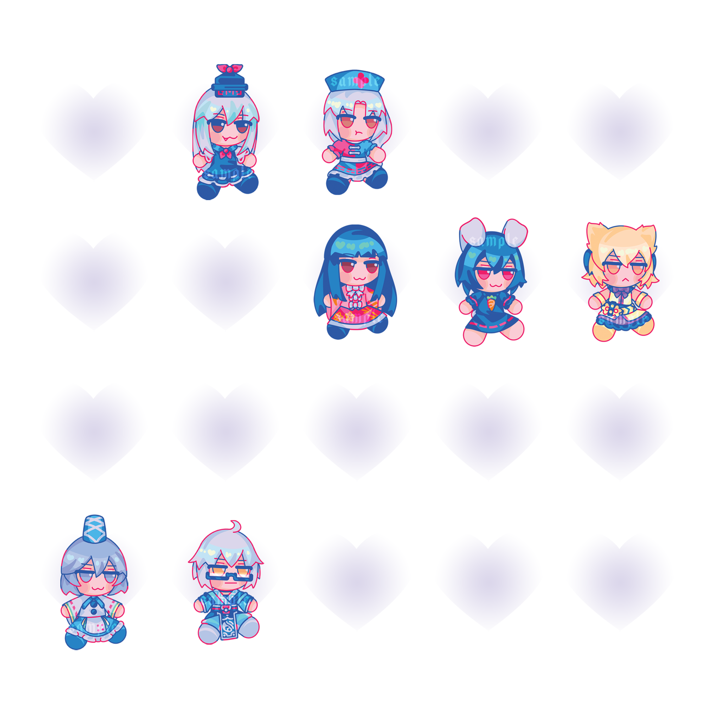 「 Touhou 」Fumo Charms Vol. 5