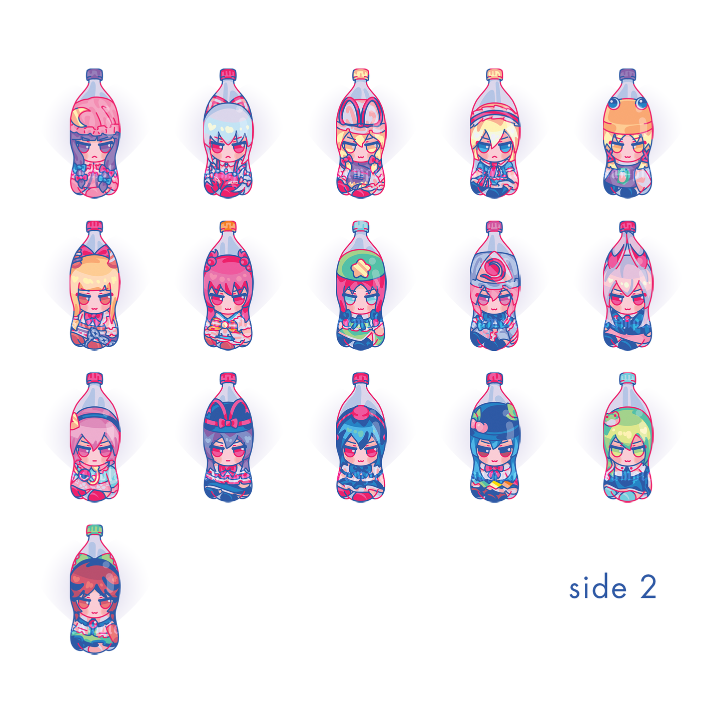 「 Touhou 」Bottle Charms