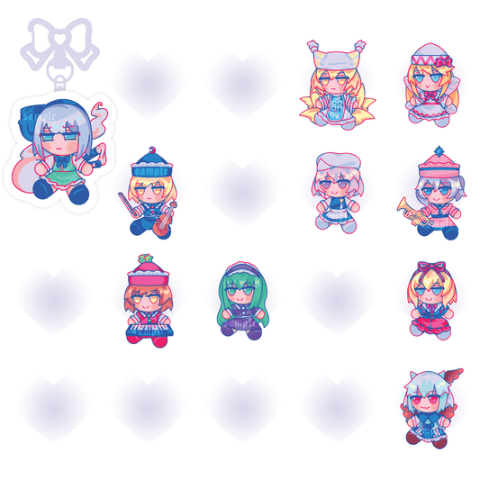 「 Touhou 」Fumo Charms Vol. 4