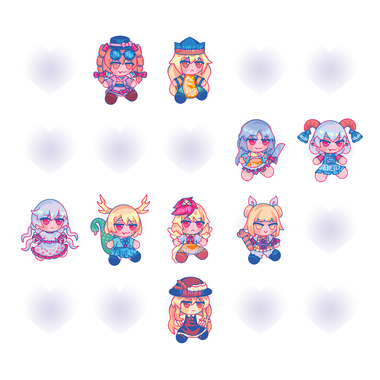 「 Touhou 」Fumo Charms Vol. 9
