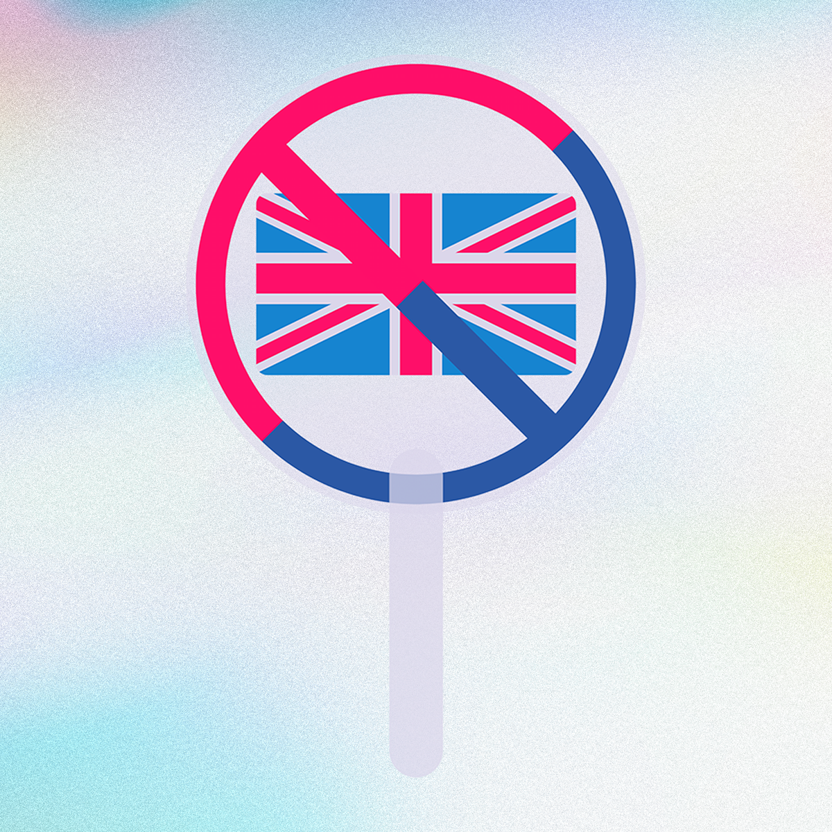 Anti-British Hand Fan