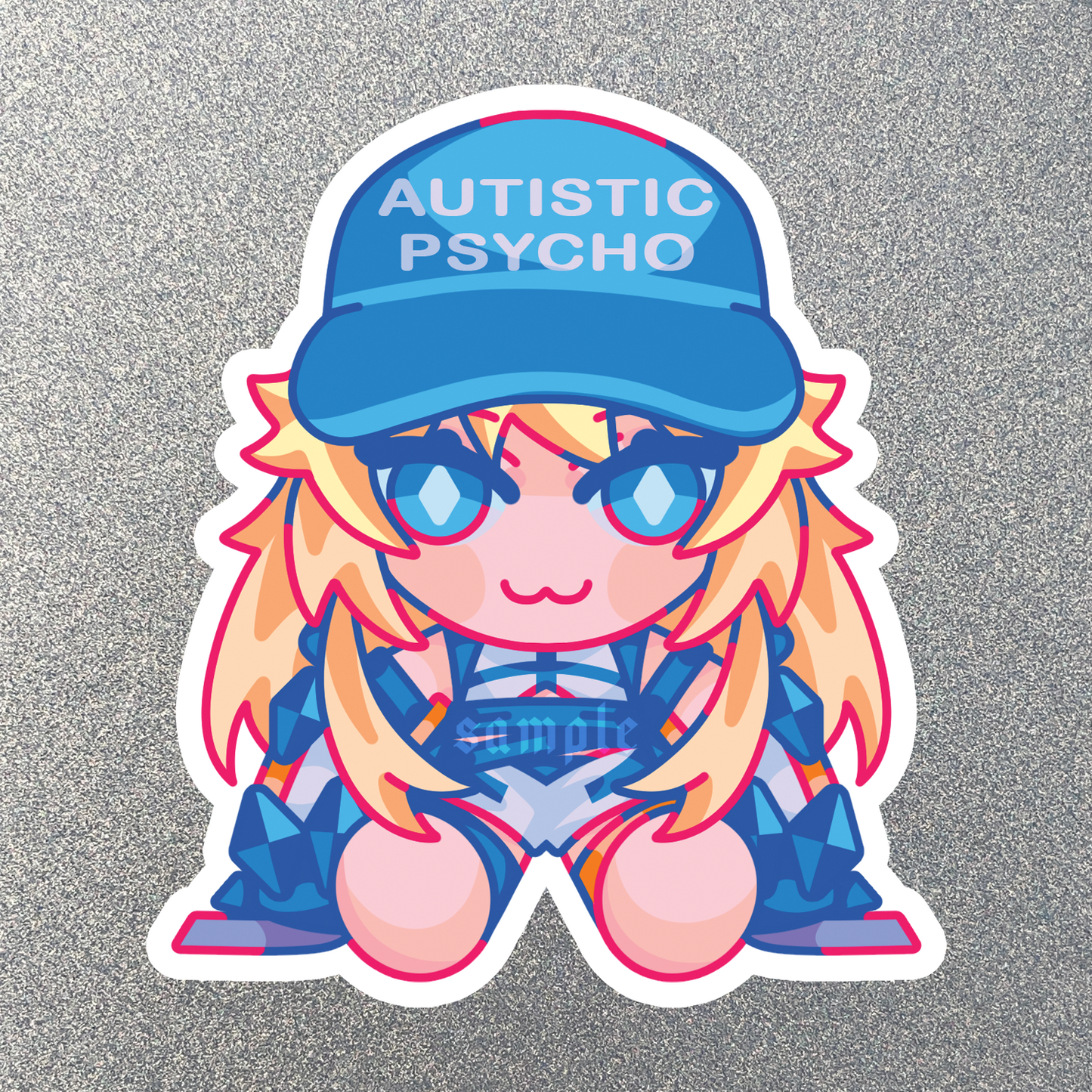 Phase Connect | Autistic Psycho Lumi Sticker