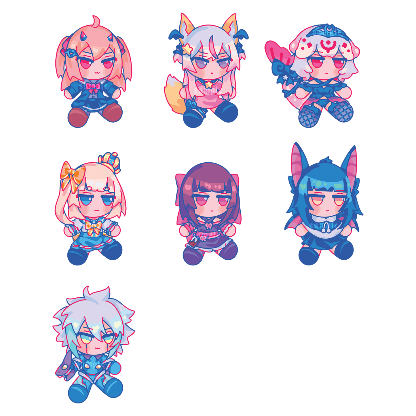 「 Indie Vtuber 」 Fumo Charms