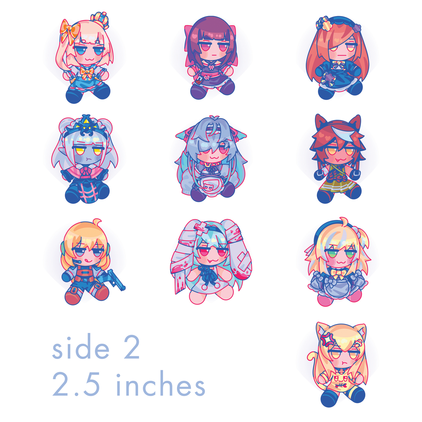 Phase Connect & Indie Vtuber | Fumo Charms Vol. 1