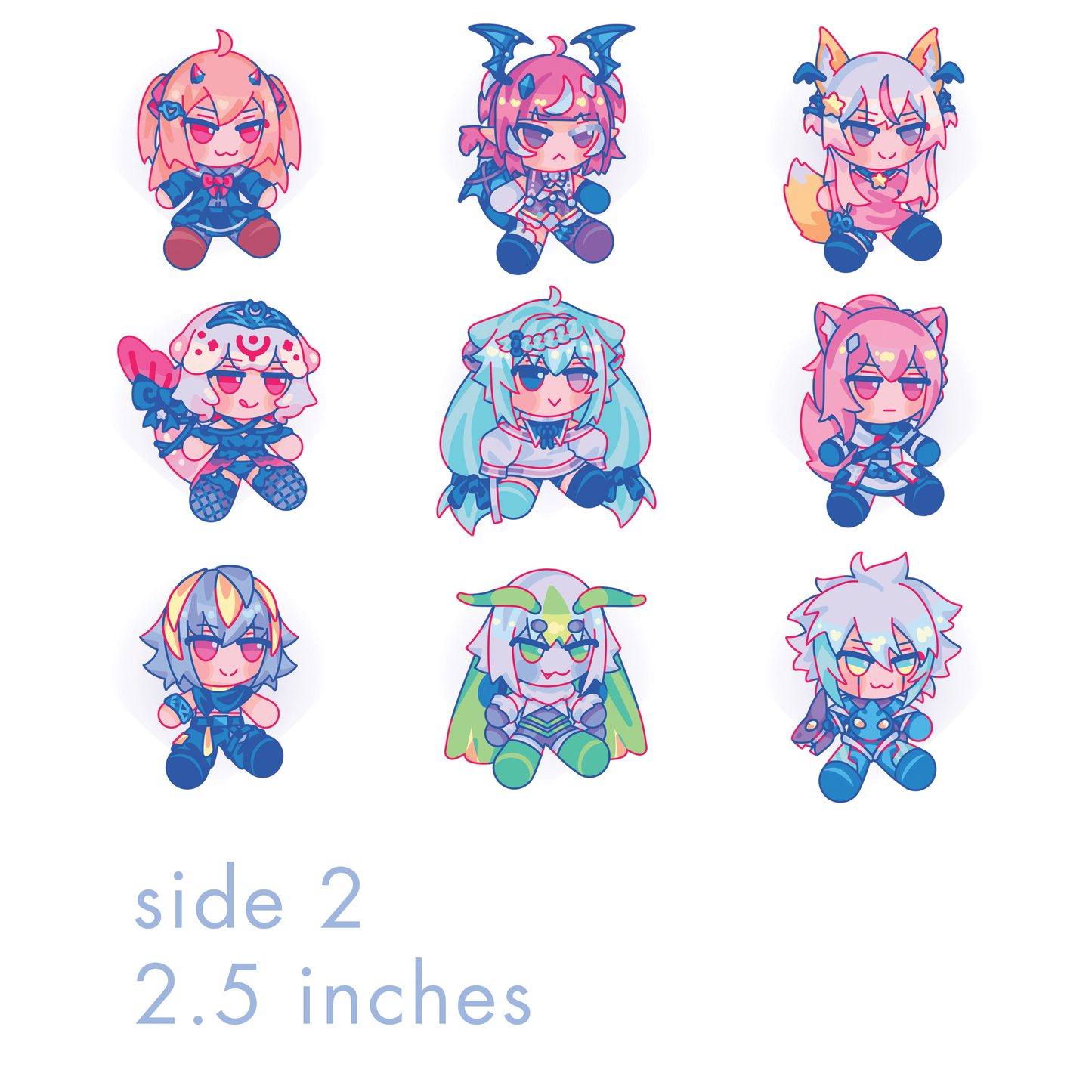 Indie Vtuber | Fumo Charms Vol. 3