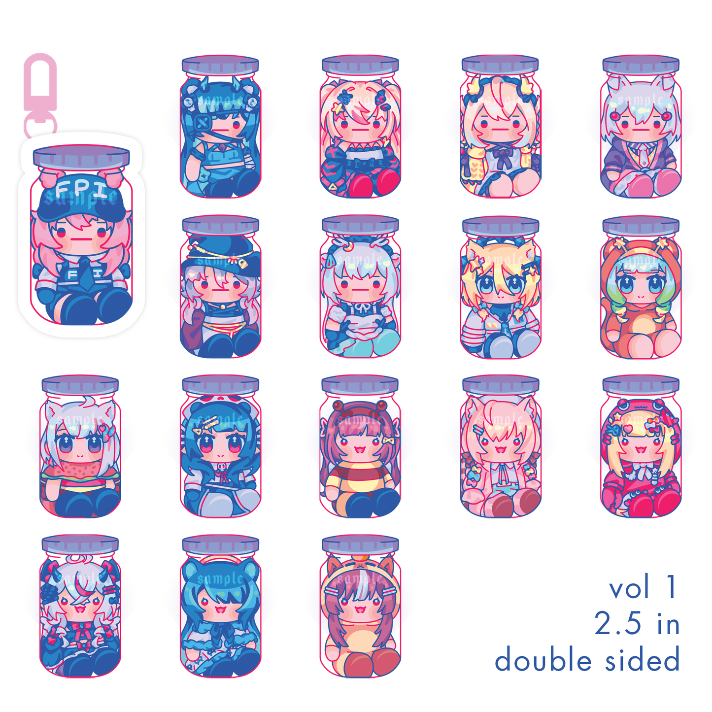 「 Phase Connect 」Jar Charms Vol. 1