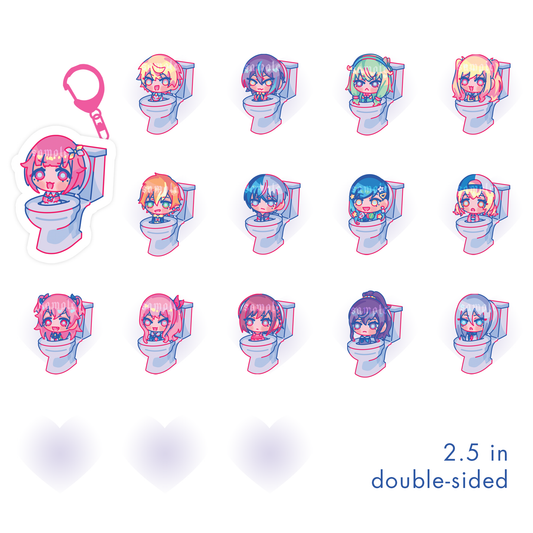 「 PRSK 」Skibidi Sekai Charms