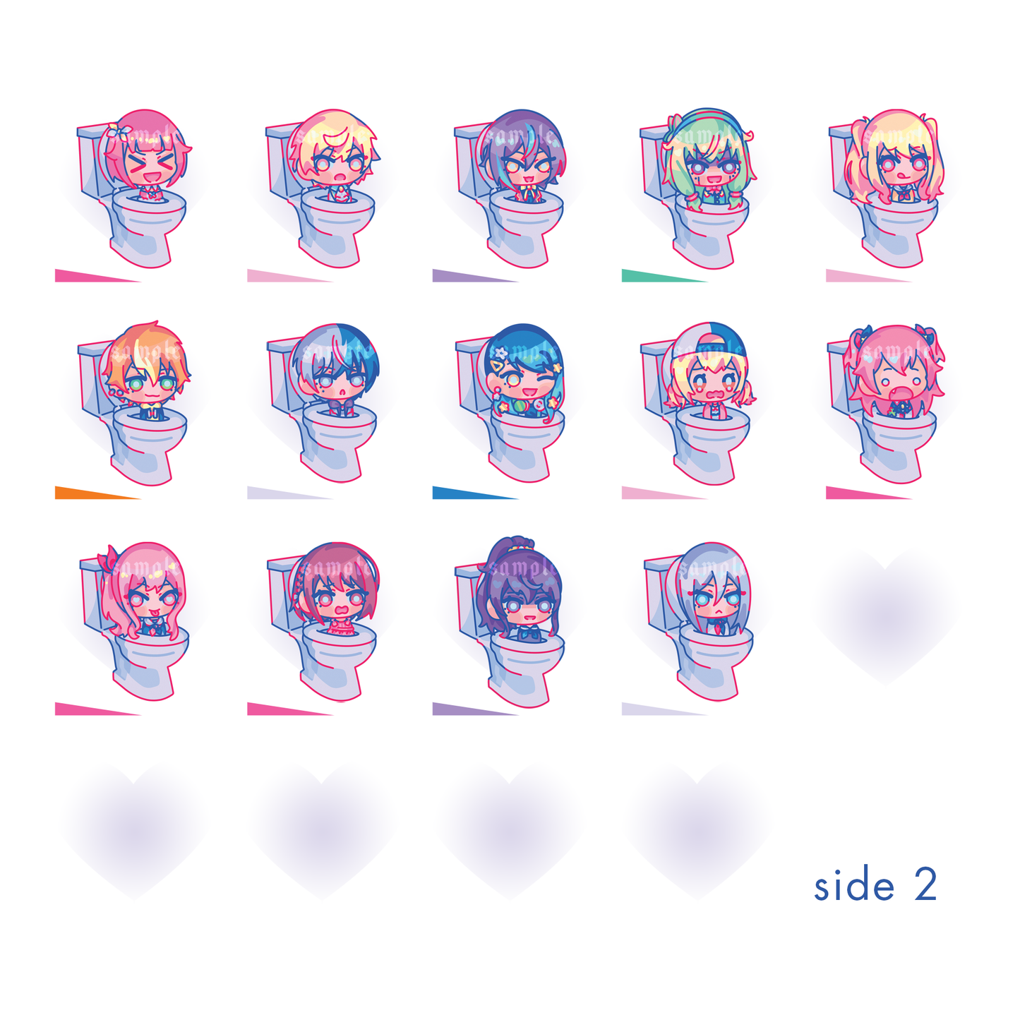「 PRSK 」Skibidi Sekai Charms
