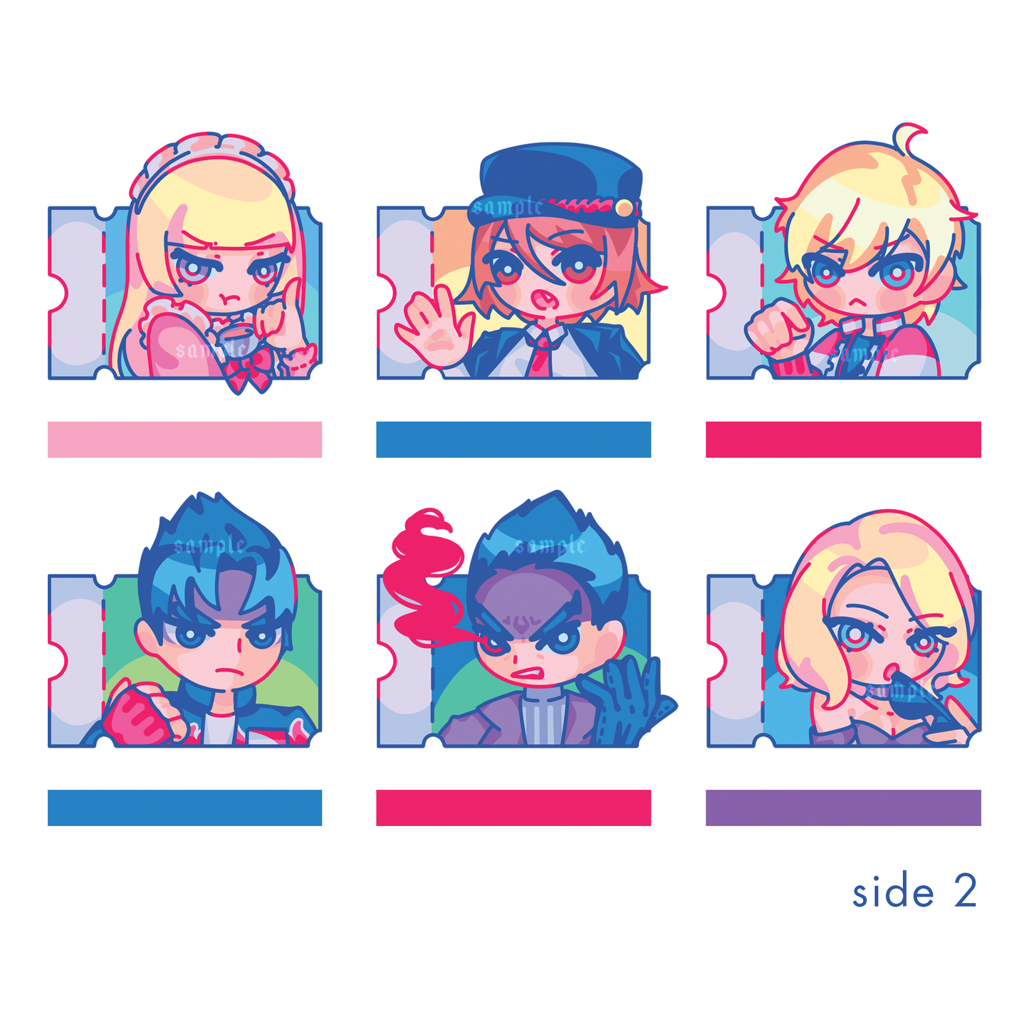 「 Tekken 」Ticket Charms