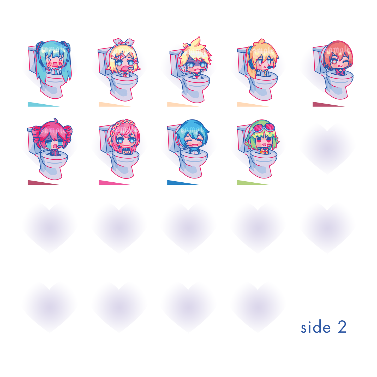 「 Vocaloid 」Skibidi Vocaloid Charms
