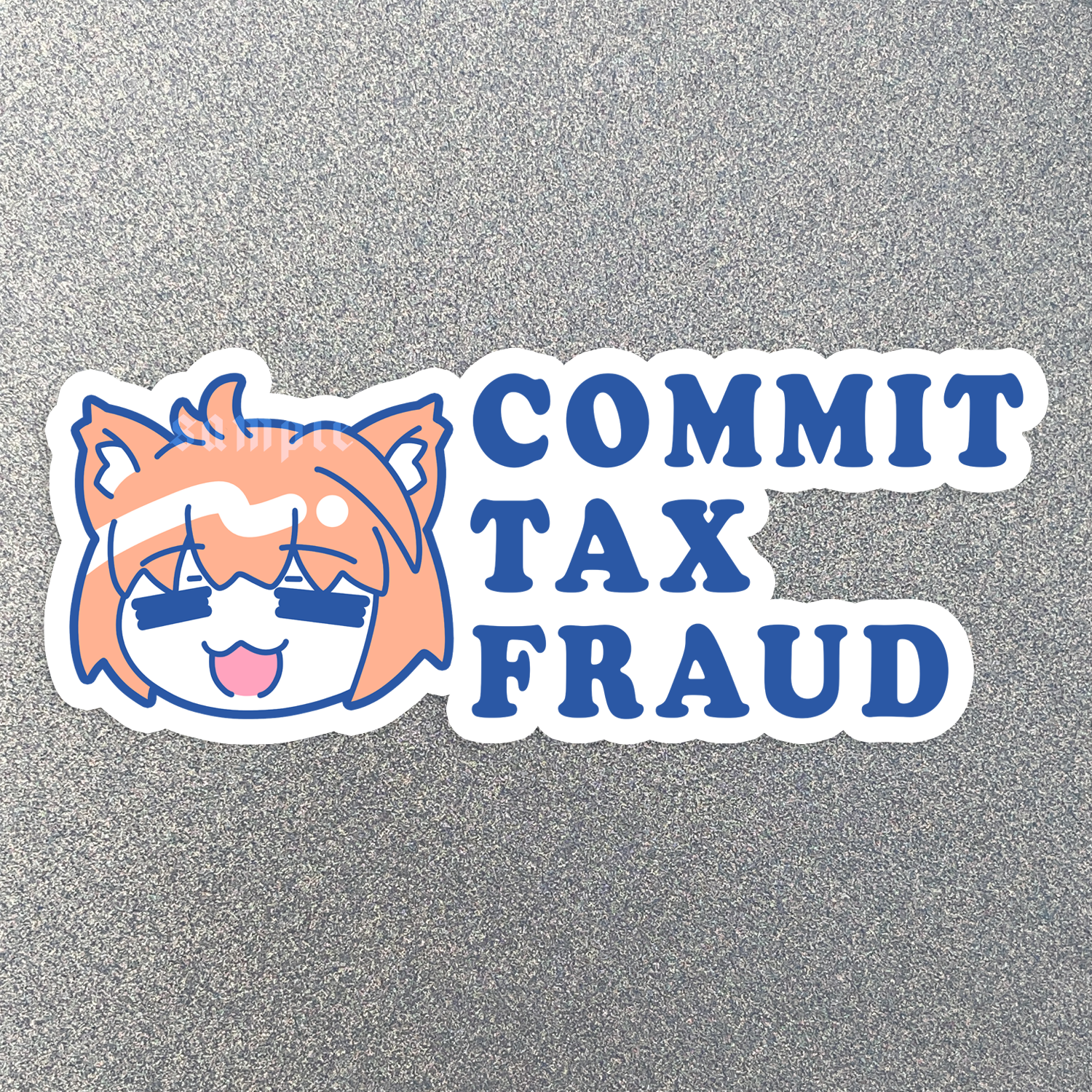Farud Sticker Commit Tax Fraud Sticker – Gatekeep