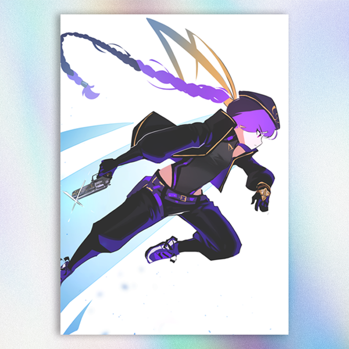 Eltnum Leap Print
