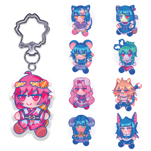 Indie Vtuber | Fumo Charms Vol. 2