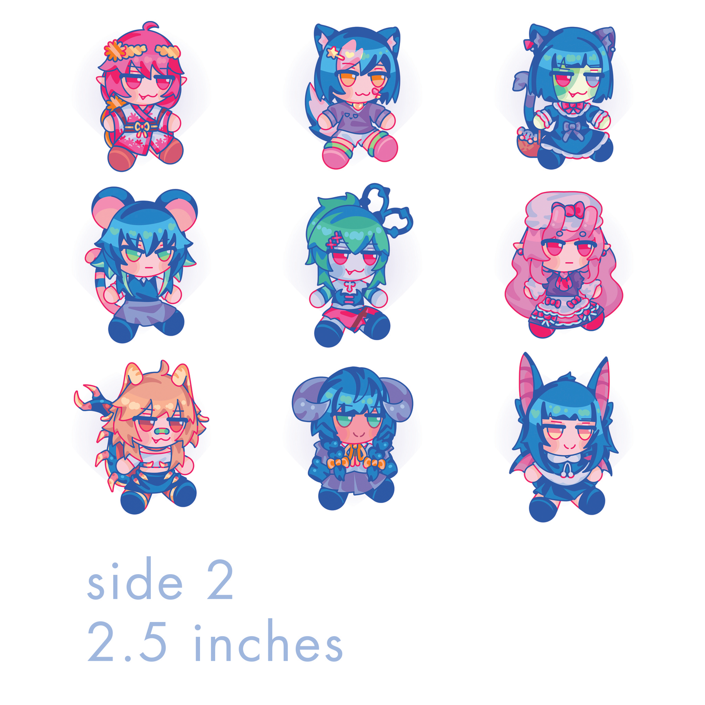 Indie Vtuber | Fumo Charms Vol. 2