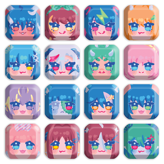 Indie Vtuber | Keycaps Vol. 1
