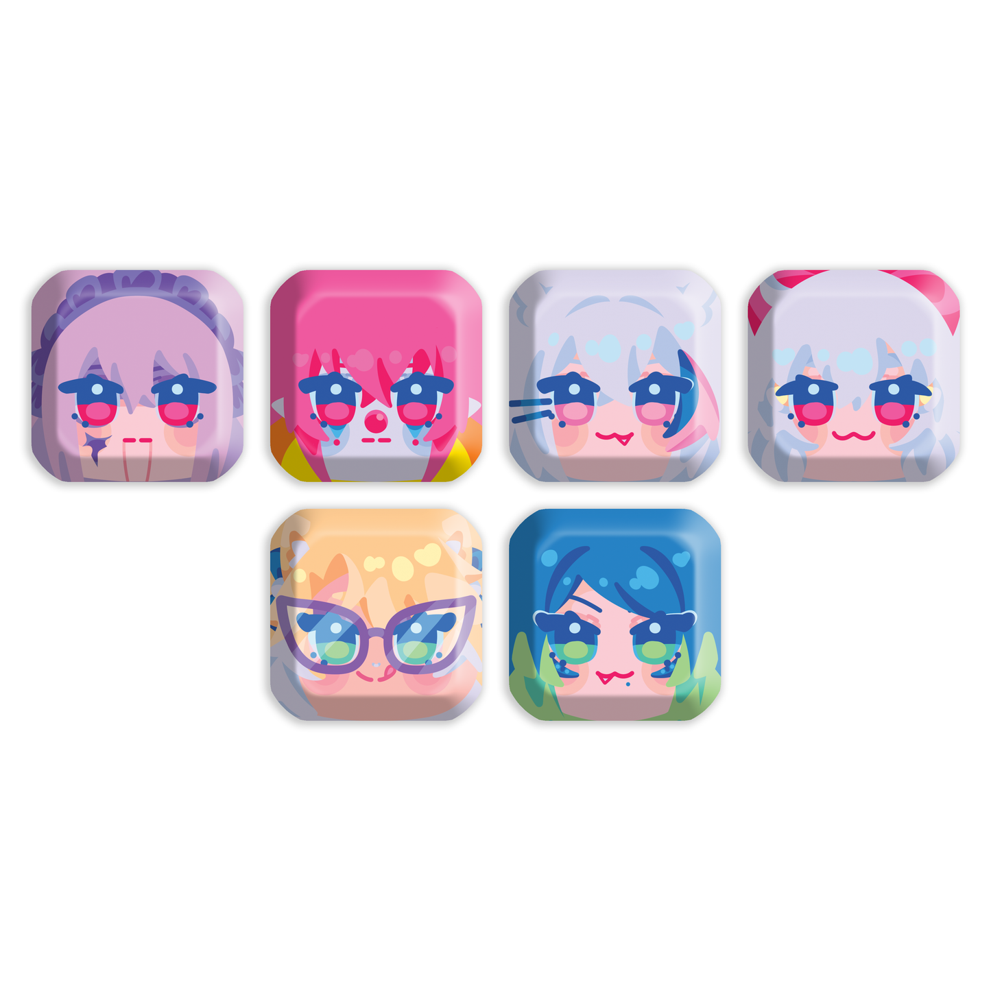 Indie Vtuber | Keycaps Vol. 4