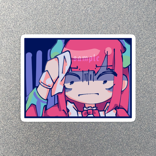 Stressed Kitchen Dragonmaid Sticker