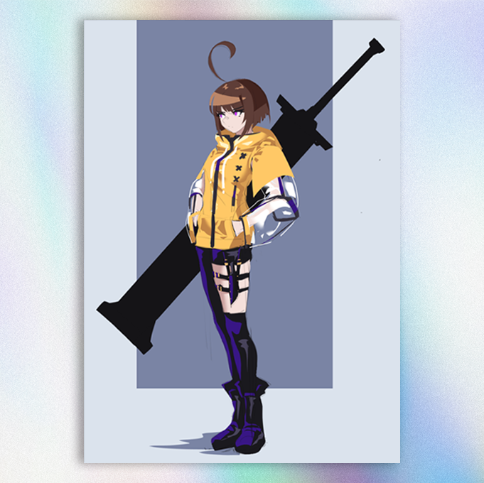 Linne Colorblock Print