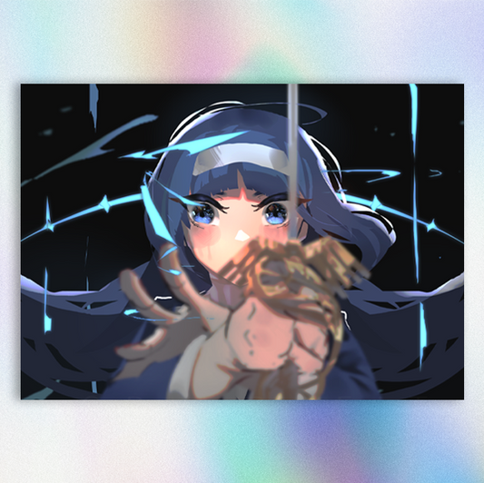 Orie Close Up Print