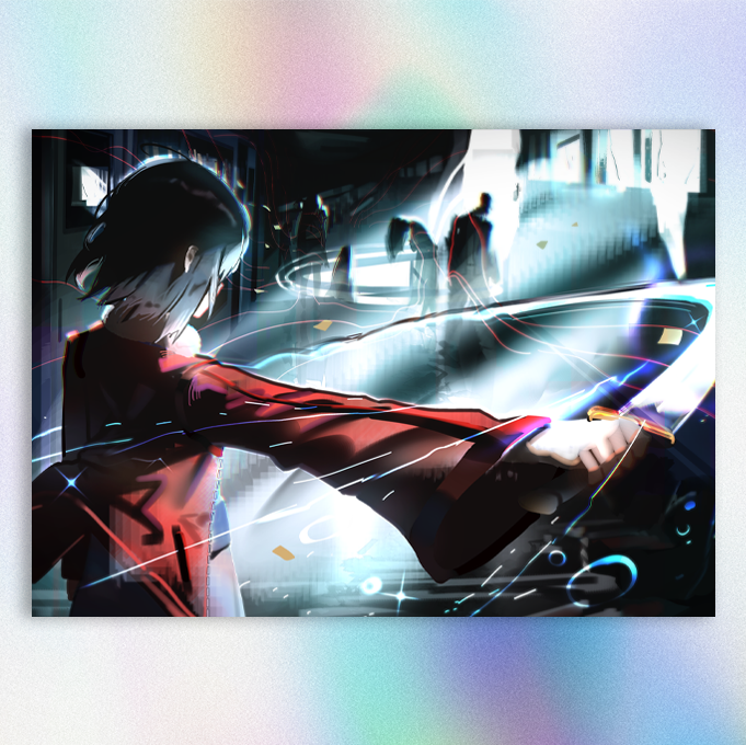 Shiki Slash Print