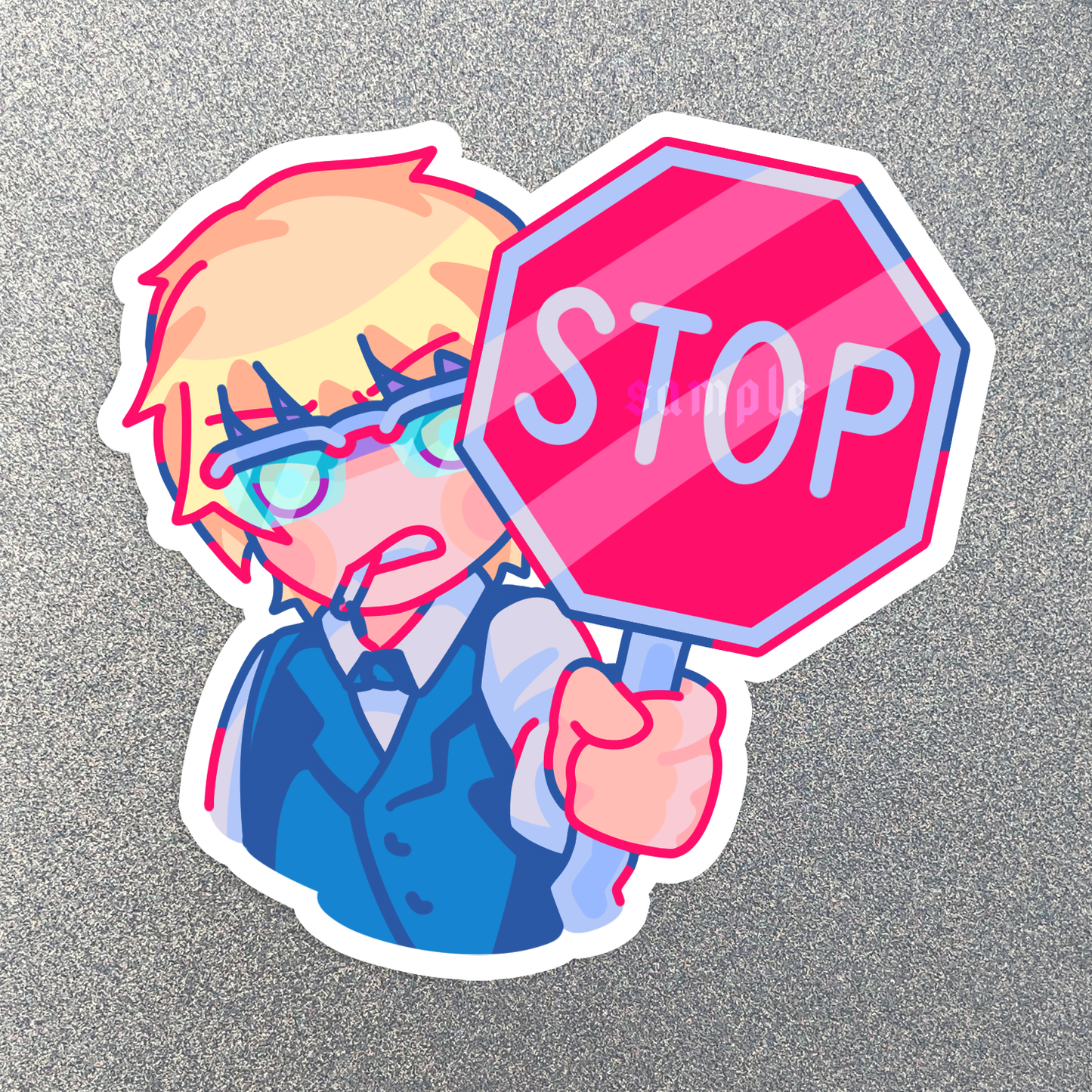 Stop Sticker