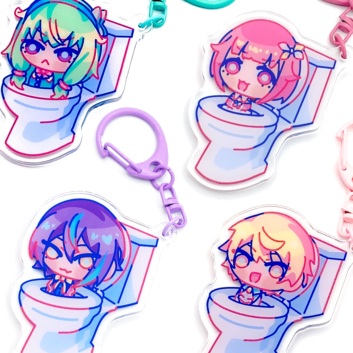 Project Sekai | Skibidi Wonderlands x Showtime Charms Vol. 3