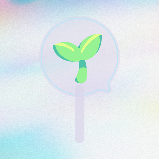 Sprout Hand Fan